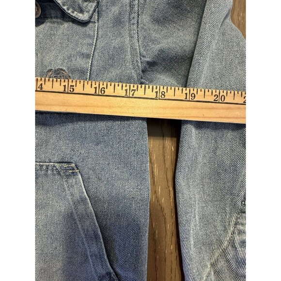 Honor The Gift Jean Stallion Work Horse Chore Jacket Sz 10 streetwear oversized - Picture 3 of 12